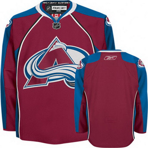 Discount Blank Red NHL Colorado Avalanche Hockey Jersey